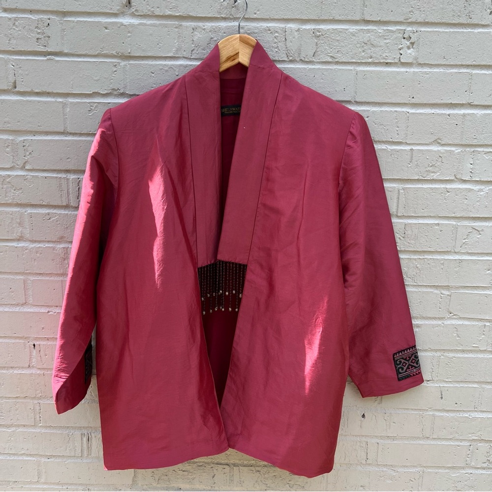 Shinawatra 100% Thai Silk Handmade Kimono Jacket